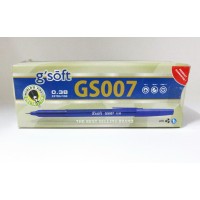 ปากกาลูกลื่นเจล G Soft GS-007 0.38 (30 ด้าม)